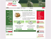 Tablet Screenshot of irishcountrymeats.com